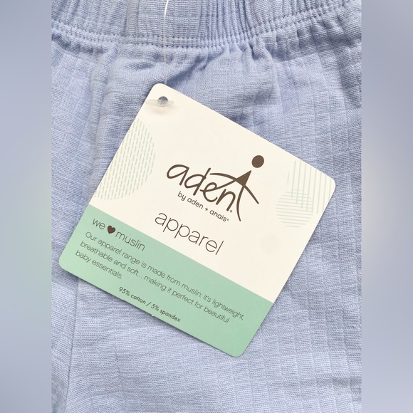 Aden by aden + anais muslin baby pants Size 3-6 months NWT - Picture 3 of 4